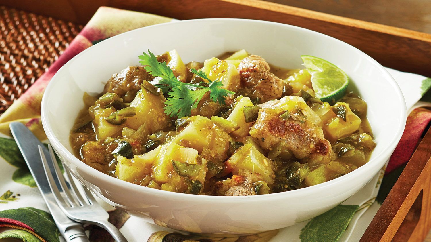 Fiery Pork & Green Chili Stew