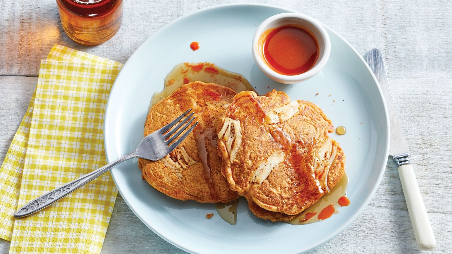 Nashville-Style Hot Chicken Pancakes