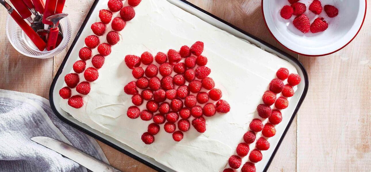 Canada Day Cake
